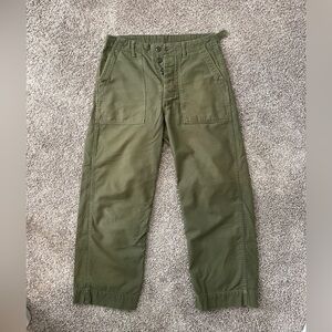 Bronson MFG Vietnam Fatigue Pants Size Medium (34x29)